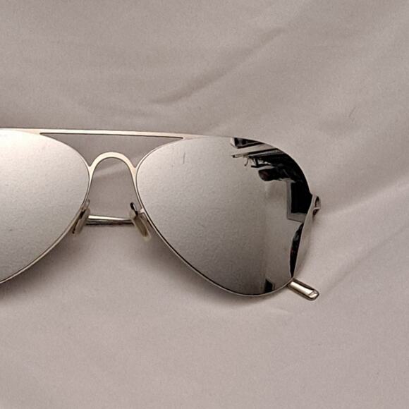 Silver Mira Madison Pilot Mirror Lens Sunglasses - Picture 5 of 10